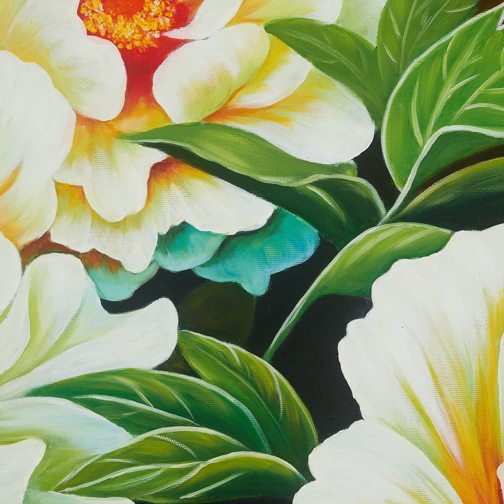 牡丹の絵 2 (60X90CM) 이미지 6