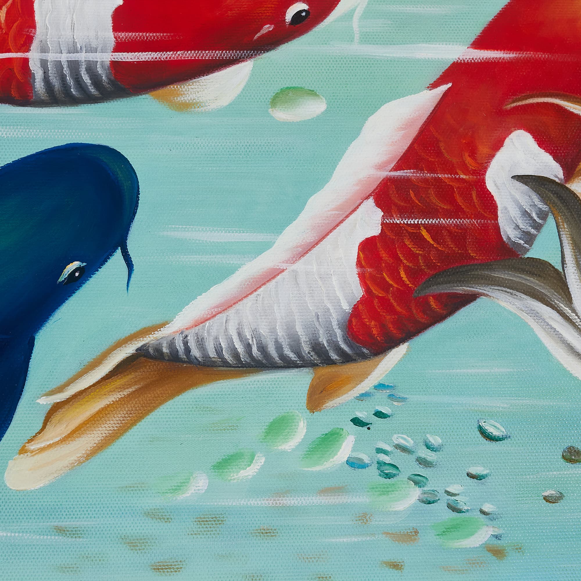 鯉の絵 8 (80X60CM) 이미지 4
