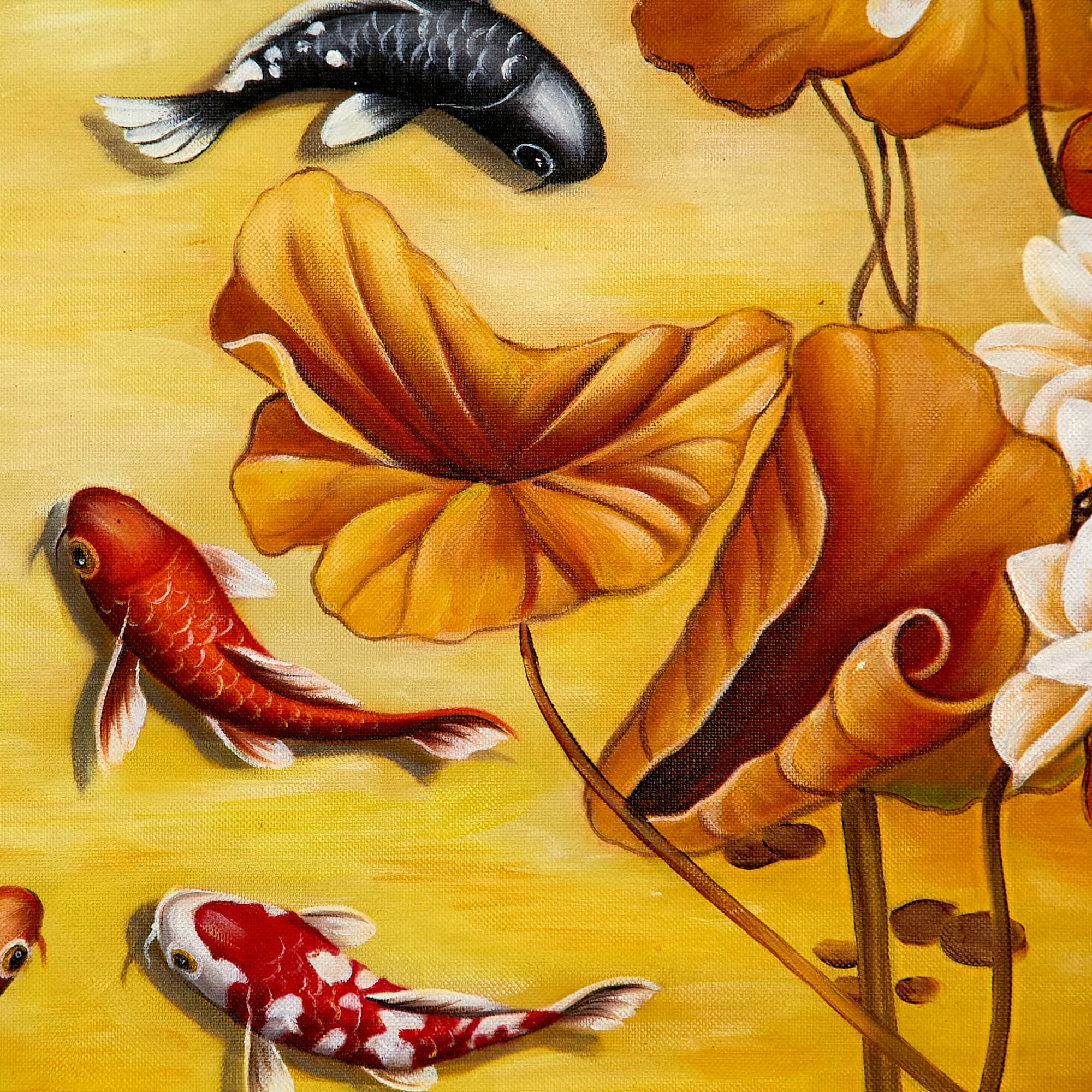 鯉の絵 9 (100X40CM) 이미지 4