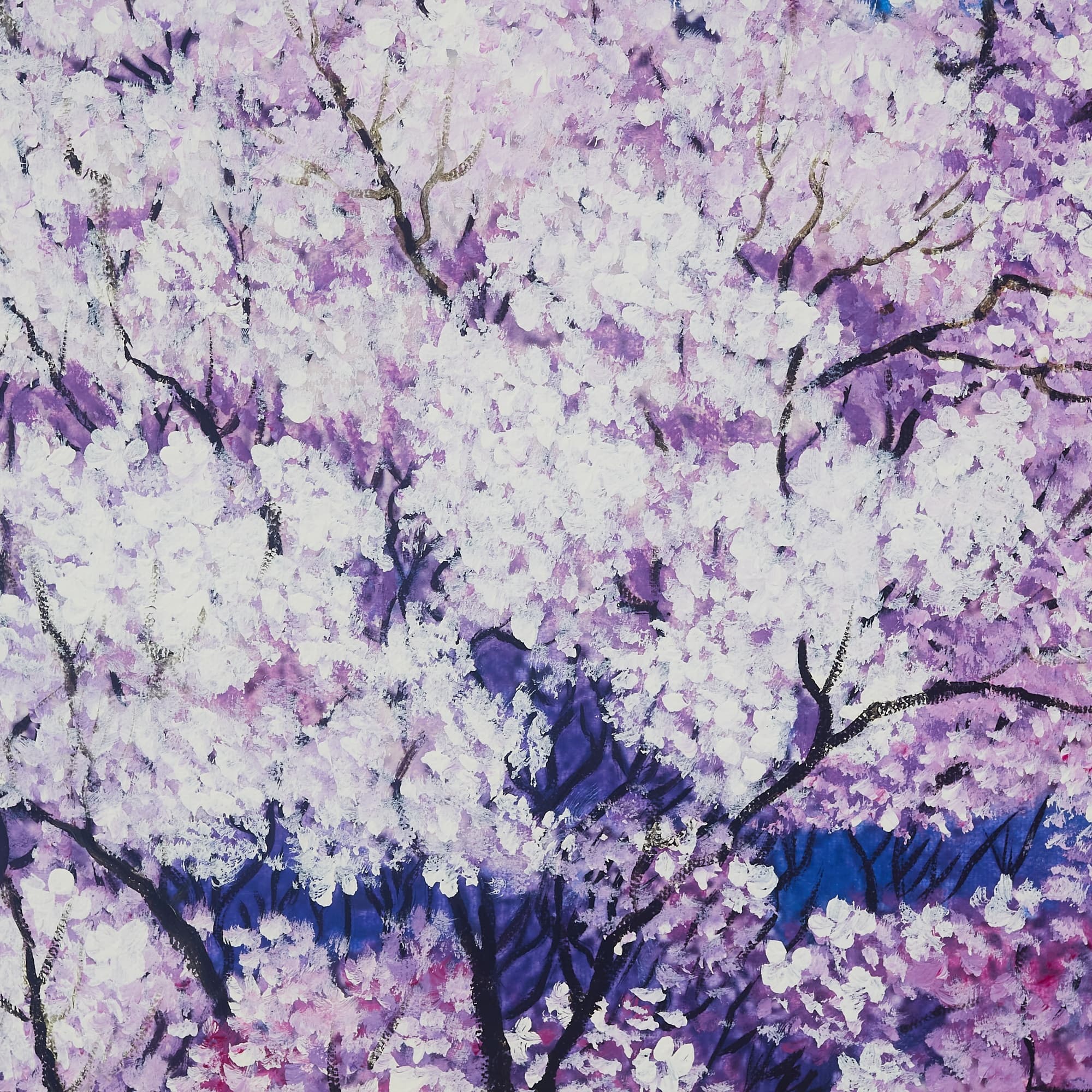 富士山 絵画 / 壁掛け インテリア アート (50X100CM) 이미지 5