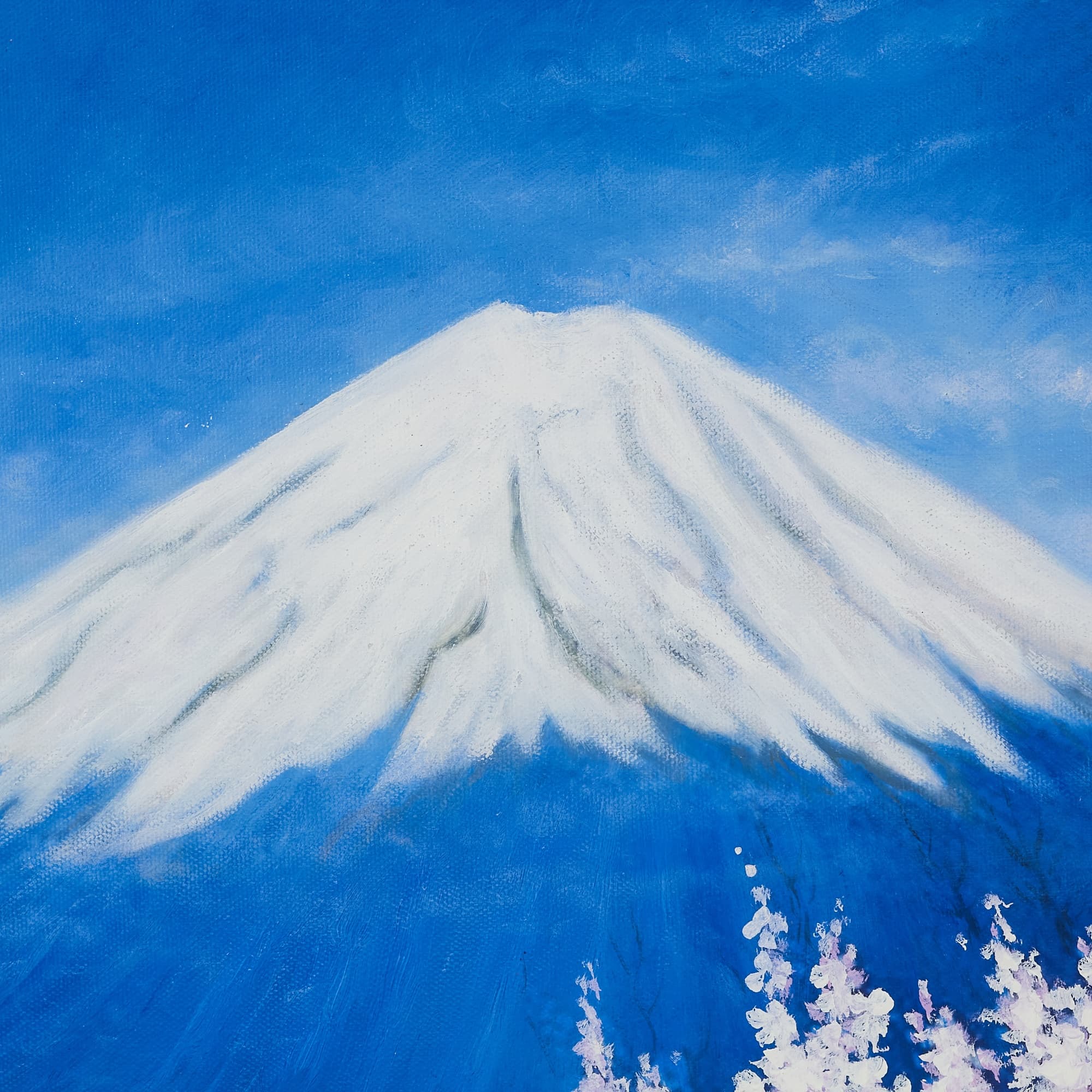 富士山 絵画 / 壁掛け インテリア アート (50X100CM) 이미지 8