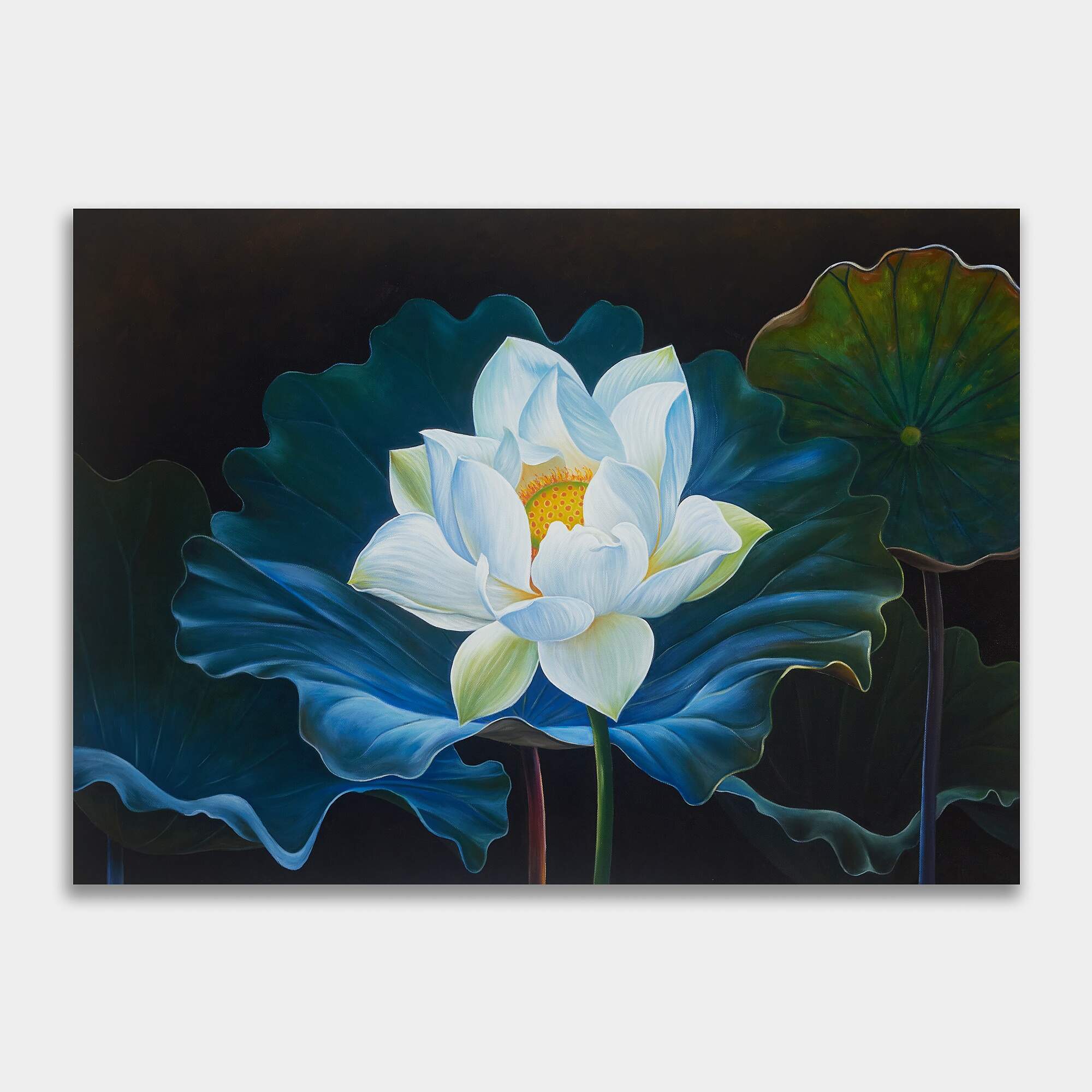 蓮の絵画 4 (70X50CM) | セオアートギャラリー